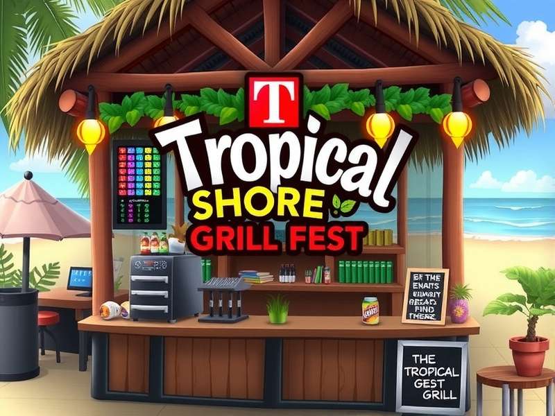 Tropical Shore Grill Fest Gameplay